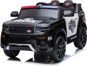 LEAN CARS Elektrické policajné autíčko BBH-021 čierne