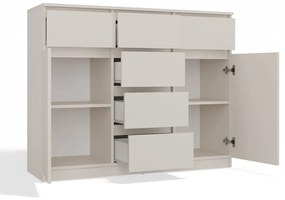 Komoda MALWA 2D6S 120 cm kašmírová