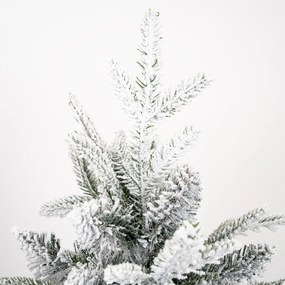 Vianočný zasnežený stromček so stojanom Cardiff, 120 cm, 120 cm