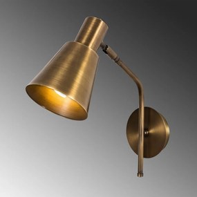 Nástenné svietidlo v bronzovej farbe ø 15 cm Sivani – Opviq lights