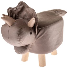 Sivobéžová detská stolička Rhino – Dakls