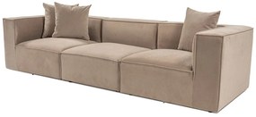 Trojmiestna pohovka Sora 325 cm cappucino