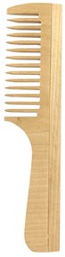 AMADEA Drevený hrebeň, masívne drevo, 18,5 cm