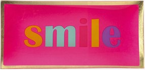 Sklenený tanierik na drobnosti Smile