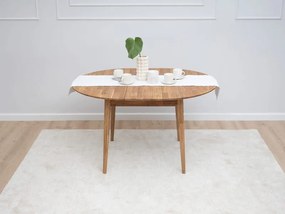 Okrúhly dubový stôl fi110 +35 cm nadstavce Bergen olej intenzívny