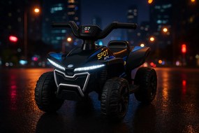 Elektrické autíčko QUAD Kids E-ATV čierne