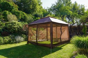 Marimex | Záhradný altánok Marimex Vista 3x3 m - hnedý | 10970572