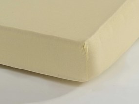 Profod Prestieradlo JERSEY COMFORT 90x200 cm - Žltá