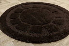 Kúpeľňový koberček Ocean Wenge kruh