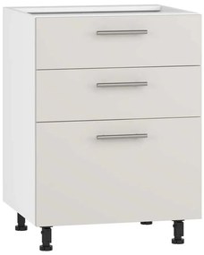 Dolná skrinka Vento D3S-60/82, biela / krémová