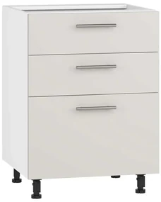 Dolná skrinka Vento D3S-60/82, biela / krémová