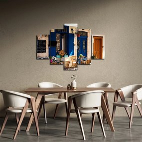 Obraz - Grécke posedenie (150x105 cm)