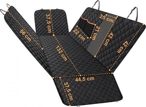 Podložka do auta pro psy GOLDEN černá