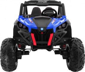 Ramiz Elektrická bugina SuperStar pre deti modrá + pohon 4x4 + diaľkové ovládanie + batožinový priestor + MP3 LED + zámok dverí