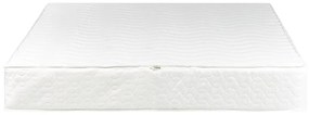 Čalúnená vodná posteľ 140 x 200 cm sivá PARIS Beliani
