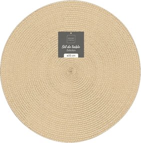 Plastové prestieranie ø 35 cm Zebulon – douceur d'intérieur