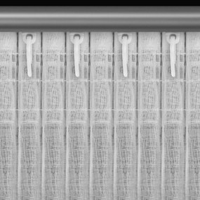 ZÁCLONA NA PÁSKE REBECCA 140X250 CM BIELA