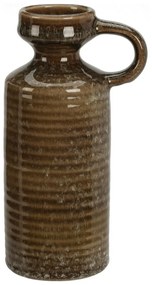 Kameninová váza Busara 8,5 x 20 cm, hnedá
