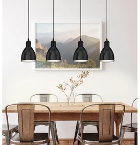 Eglo 49466 - Luster PRIDDY 4xE27/60W/230V