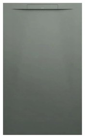 LAUFEN Pro S obdĺžniková sprchová vanička z materiálu Marbond, lineárny odtok na kratšej strane, 1500 x 900 x 34 mm, betónová šedá, H2111850790001