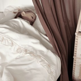 Boho obliečky Junior vanilka 100×135 cm