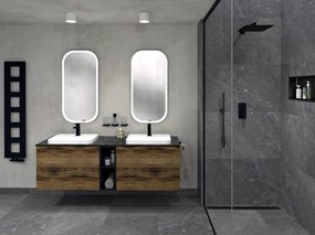 Sapho Sapho, MANOR zrkadlo s LED osvetlením 50x100cm, MN500
