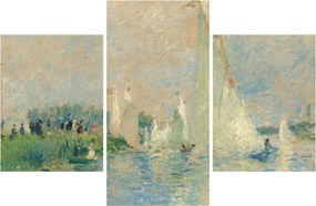 Obraz - Auguste Renoir, Regatta at Argenteuil, reprodukcia (90x60 cm)