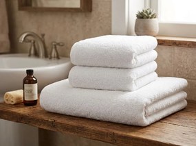 Uterák NORIELLE 50x90 cm biely, 100% bavlna