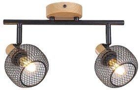 Rabalux 3128 - Bodové svietidlo GRENDEL 2xE14/40W/230V