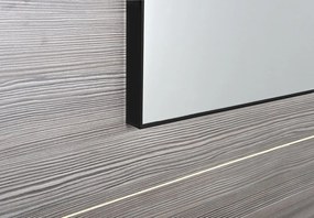 Sapho Sapho, AROWANA zrkadlo v ráme, 1200x600mm, čierna mat, AWB1260