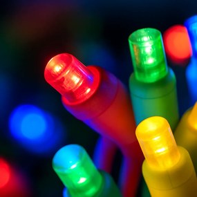 Vianočné svetielka LED záclona FLASH multicolor 1000 LED