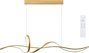 Brilagi - stmievateľný LED luster na lanku SIGNATURE LED/55W/230V 120x23 cm zlatý + DO