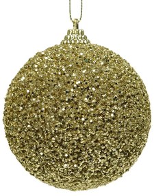 Guľa penová 8 cm zlatá 457668
