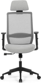 Kancelárska stolička sivá KA-V3329 GREY
