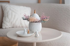 räder Dekorativní porcelánová miska Golden Rabbit