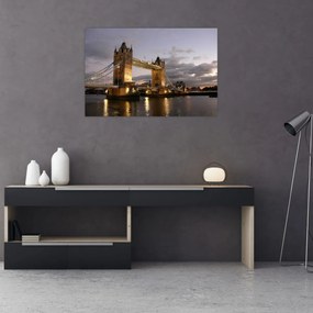 Obrázok - Tower Bridge v noci (90x60 cm)