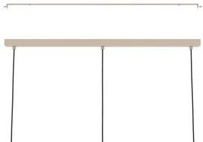 Eglo 390147 - Luster na lanku OLTAMAR 3xE27/40W/230V krémová