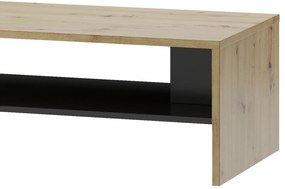 Konferenční stolek Lucas II 41 120 cm dub Artisan/černý