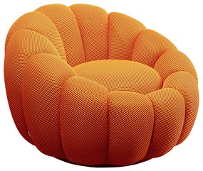 Peppo otočné kreslo oranžové