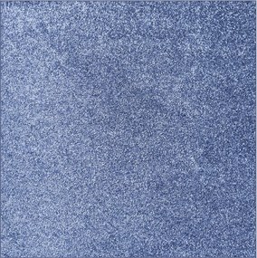 Kusový koberec Velur Ultra tm. modrý štvorec, 200x200, modrá, obývacia izba, AladinWorld Expres