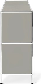 Kovová komoda »CN3 Kids« so 2 zásuvkami, svetlosivá