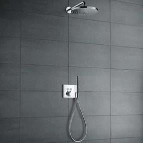 HANSGROHE Raindance Select S horná sprcha 2jet, priemer 301 mm, so sprchovým ramenom 390 mm, chróm, 27378000