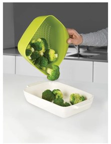 Veľké zelené kubické cedidlo Joseph Joseph Square Colander