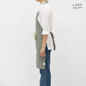 Ľanová zástera Khaki – Linen Tales