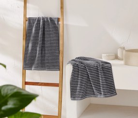 Kvalitné uteráky, 2 ks, antracitové