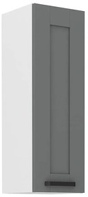 Kuchynská skrinka Luna dustgrey/biela 30G-90 1F