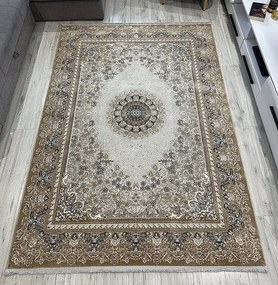 HU Béžový orientálny koberec King 29033-Beige Rozmer: 140x190 cm