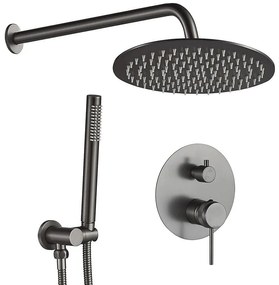 Sprchová súprava podomietková Rea Lungo Grip titán + BOX