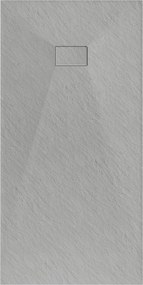 Mexen Hugo, SMC obdĺžniková sprchová vanička 170 x 80 cm, šedá, 42618017