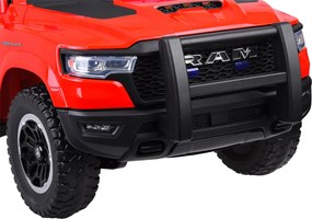 JOKOMISIADA Detské hasičské auto na batérie RAM pickup s majákom a sirénou PA0323